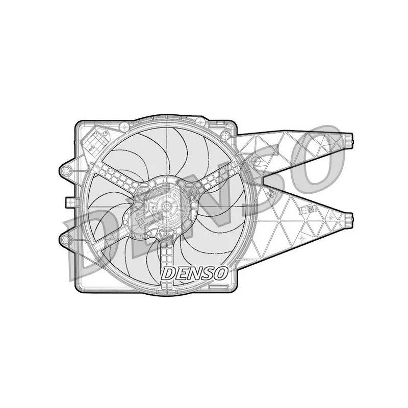 Ventilateur, refroidissement du moteur DENSO DER09091