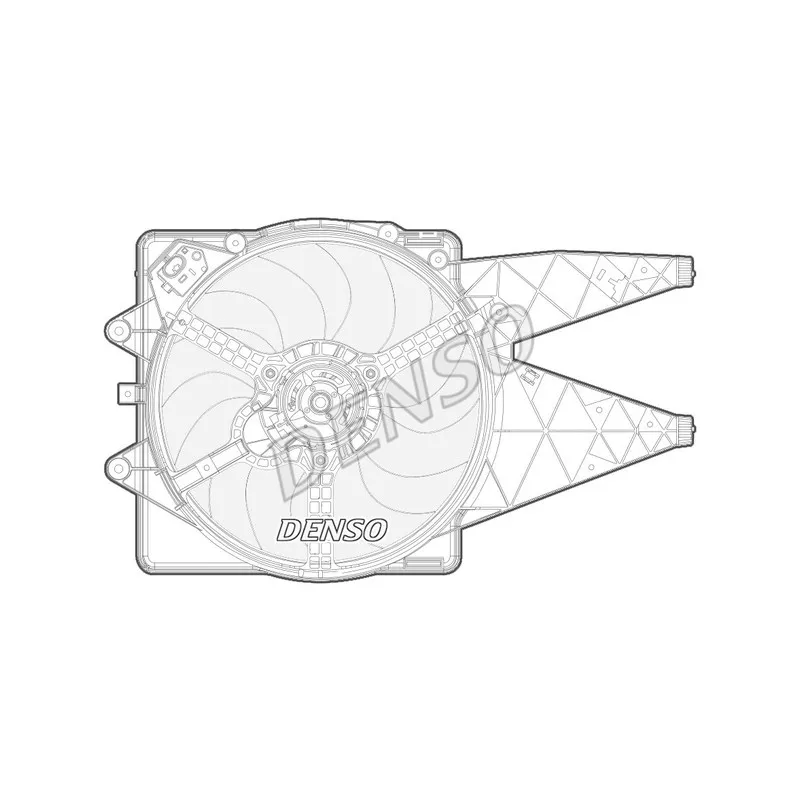 Ventilateur, refroidissement du moteur DENSO DER09092