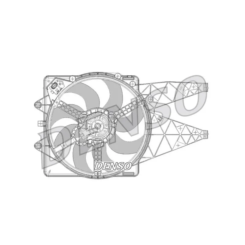 Ventilateur, refroidissement du moteur DENSO DER09094