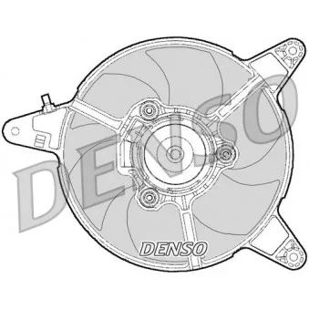 Ventilateur, refroidissement du moteur DENSO DER09095