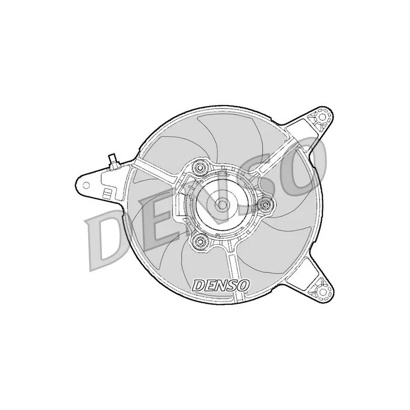 Ventilateur, refroidissement du moteur DENSO DER09095