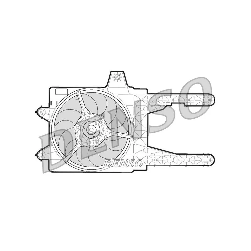 Ventilateur, refroidissement du moteur DENSO DER09245