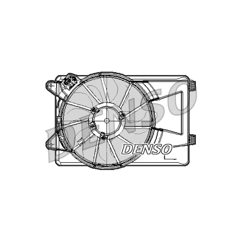 Ventilateur, refroidissement du moteur DENSO DER09301