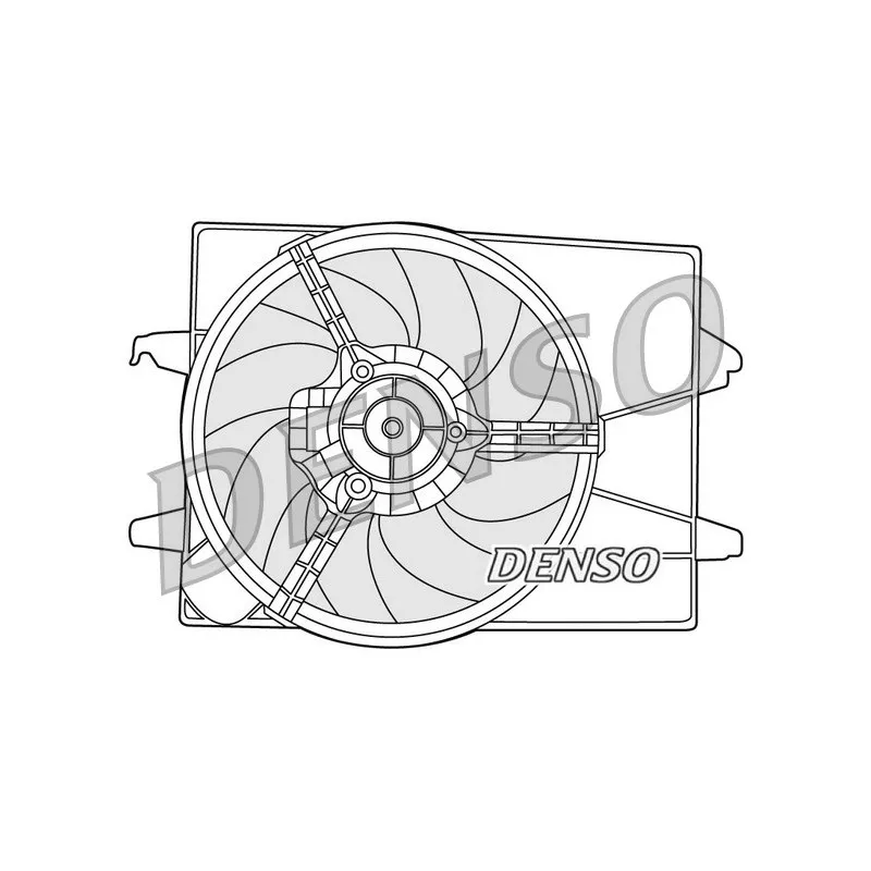 Ventilateur, refroidissement du moteur DENSO DER10003