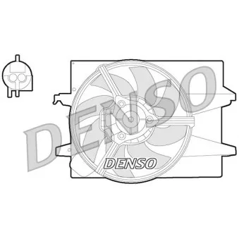 Ventilateur, refroidissement du moteur DENSO DER10004