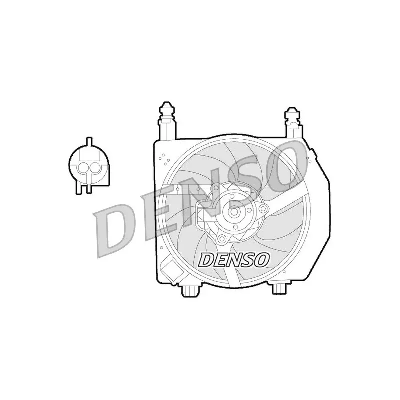 Ventilateur, refroidissement du moteur DENSO DER10006