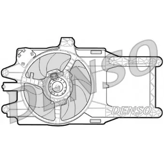 Ventilateur, refroidissement du moteur DENSO DER13001