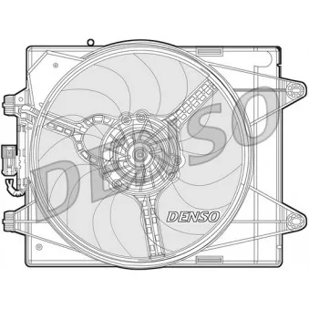 Ventilateur, refroidissement du moteur DENSO DER13004