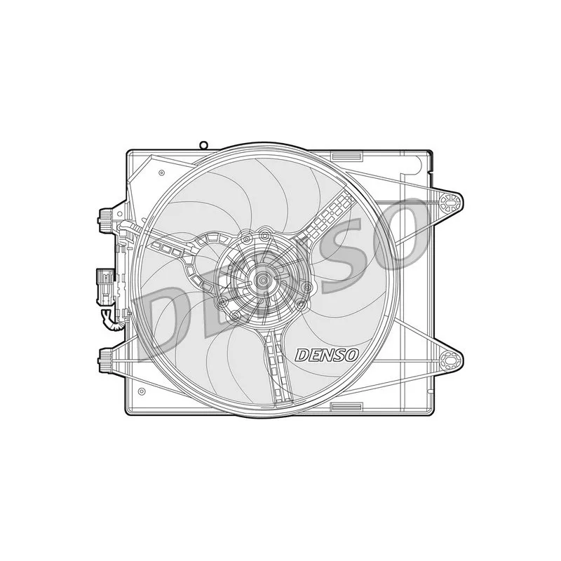 Ventilateur, refroidissement du moteur DENSO DER13004