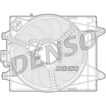 Ventilateur, refroidissement du moteur DENSO