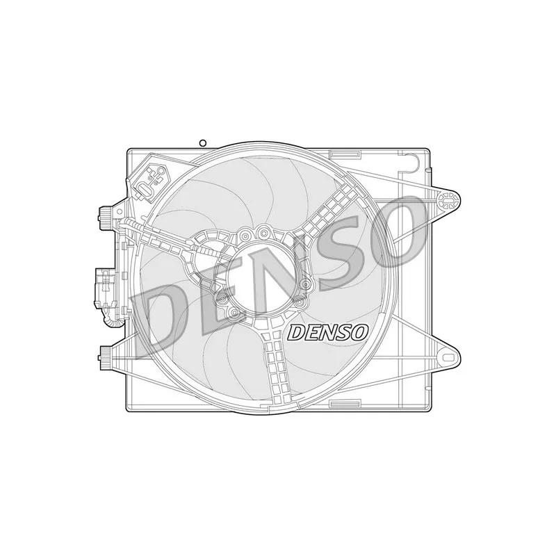 Ventilateur, refroidissement du moteur DENSO DER13005