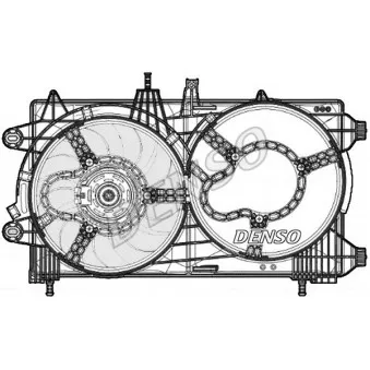 Ventilateur, refroidissement du moteur DENSO DER13012