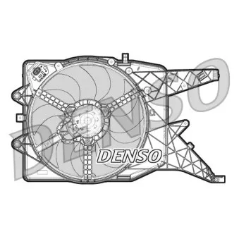 Ventilateur, refroidissement du moteur DENSO DER20010