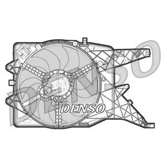 Ventilateur, refroidissement du moteur DENSO DER20011