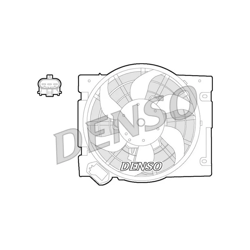 Ventilateur, refroidissement du moteur DENSO DER20013