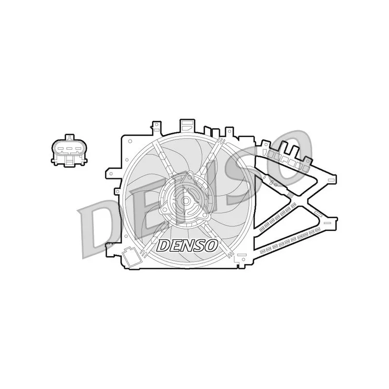 Ventilateur, refroidissement du moteur DENSO DER20014