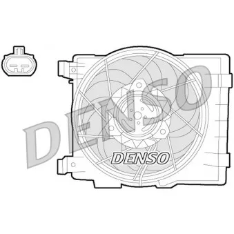 Ventilateur, refroidissement du moteur DENSO DER20015