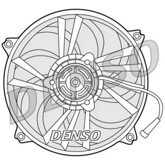 Ventilateur, refroidissement du moteur DENSO