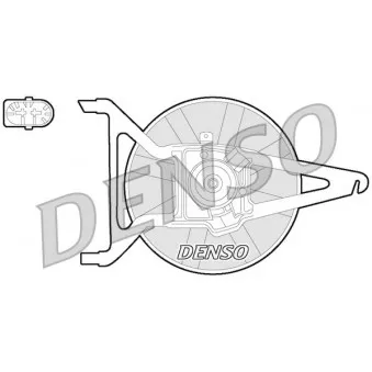 Ventilateur, refroidissement du moteur DENSO DER21020