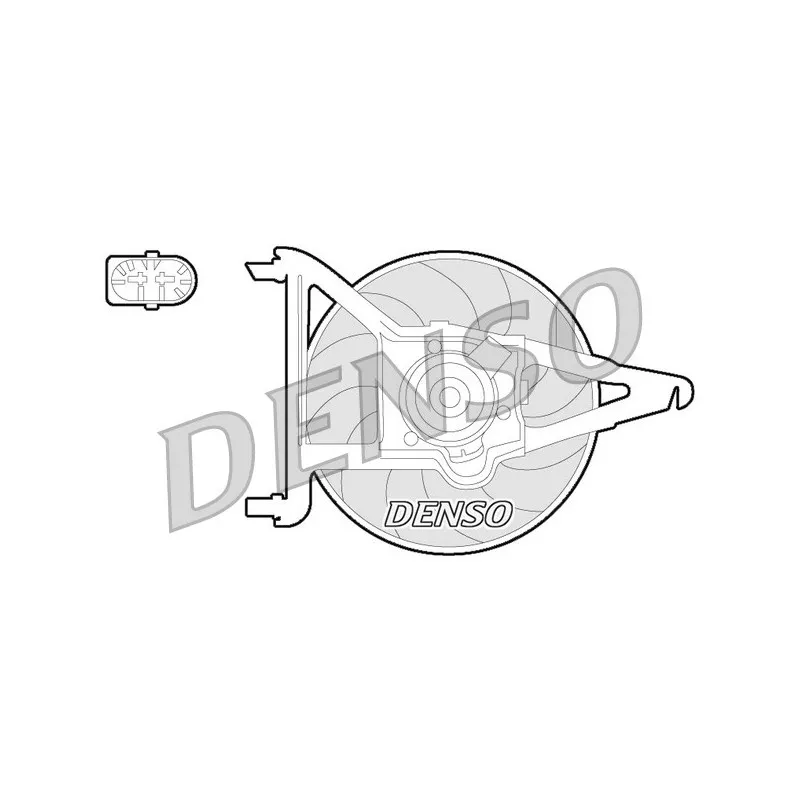 Ventilateur, refroidissement du moteur DENSO DER21021