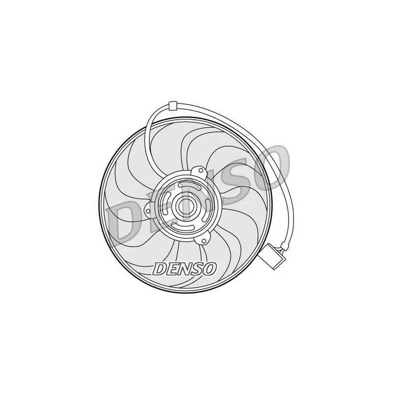 Ventilateur, refroidissement du moteur DENSO DER27001