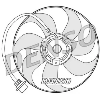 Ventilateur, refroidissement du moteur DENSO DER32001