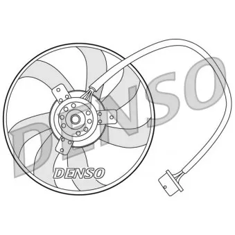 Ventilateur, refroidissement du moteur DENSO DER32003
