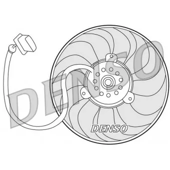 Ventilateur, refroidissement du moteur DENSO DER32004