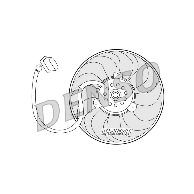 Ventilateur, refroidissement du moteur DENSO DER32004