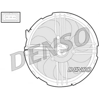 Ventilateur, refroidissement du moteur DENSO