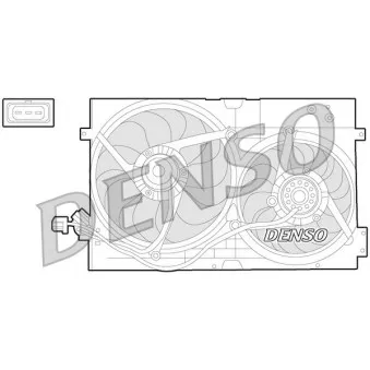 Ventilateur, refroidissement du moteur DENSO DER32010