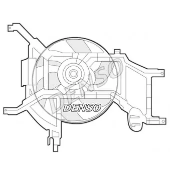 Ventilateur, refroidissement du moteur DENSO DER37002