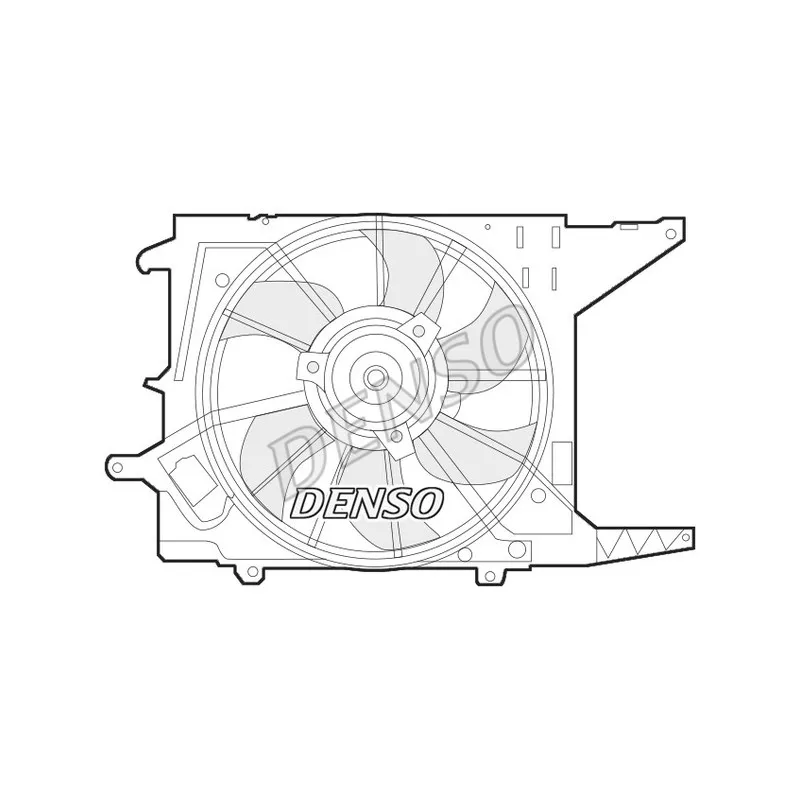 Ventilateur, refroidissement du moteur DENSO DER37003