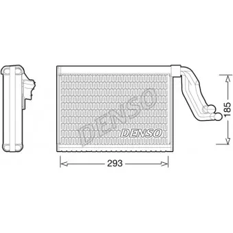 Evaporateur climatisation DENSO