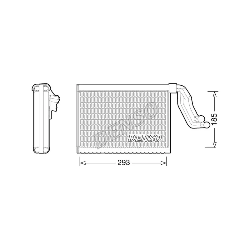 Evaporateur climatisation DENSO DEV05001