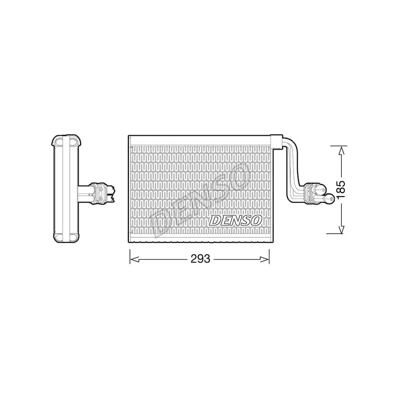 Evaporateur climatisation DENSO DEV05002