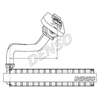 Evaporateur climatisation DENSO DEV09020