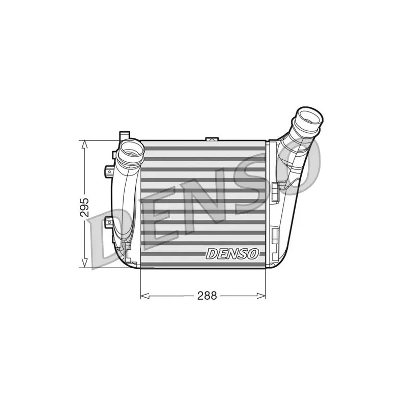 Intercooler, échangeur DENSO DIT02031
