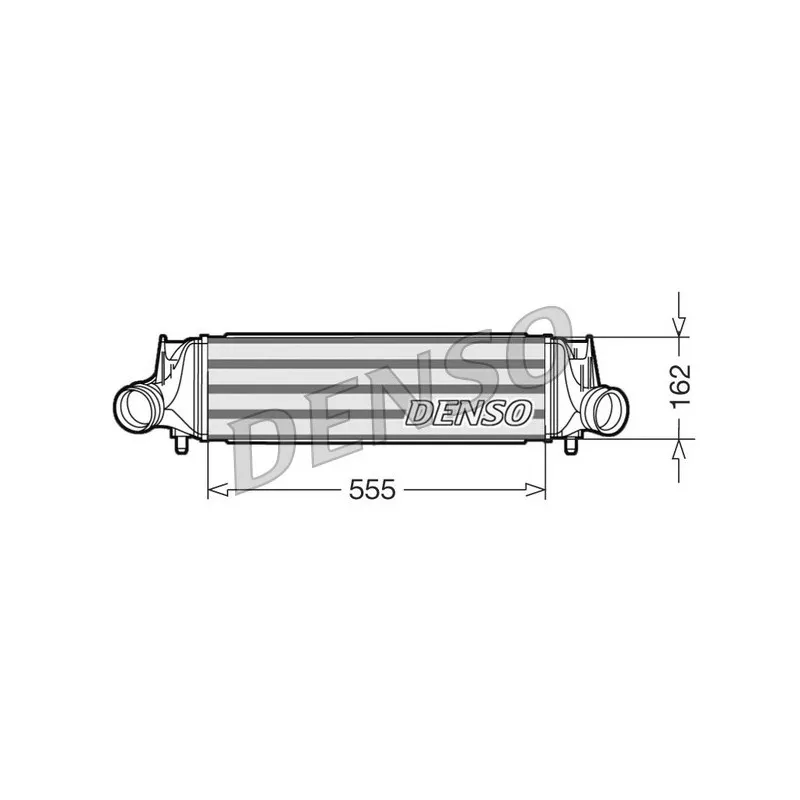 Intercooler, échangeur DENSO DIT02035