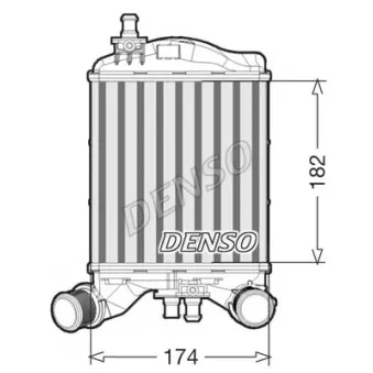 Intercooler, échangeur DENSO DIT09112