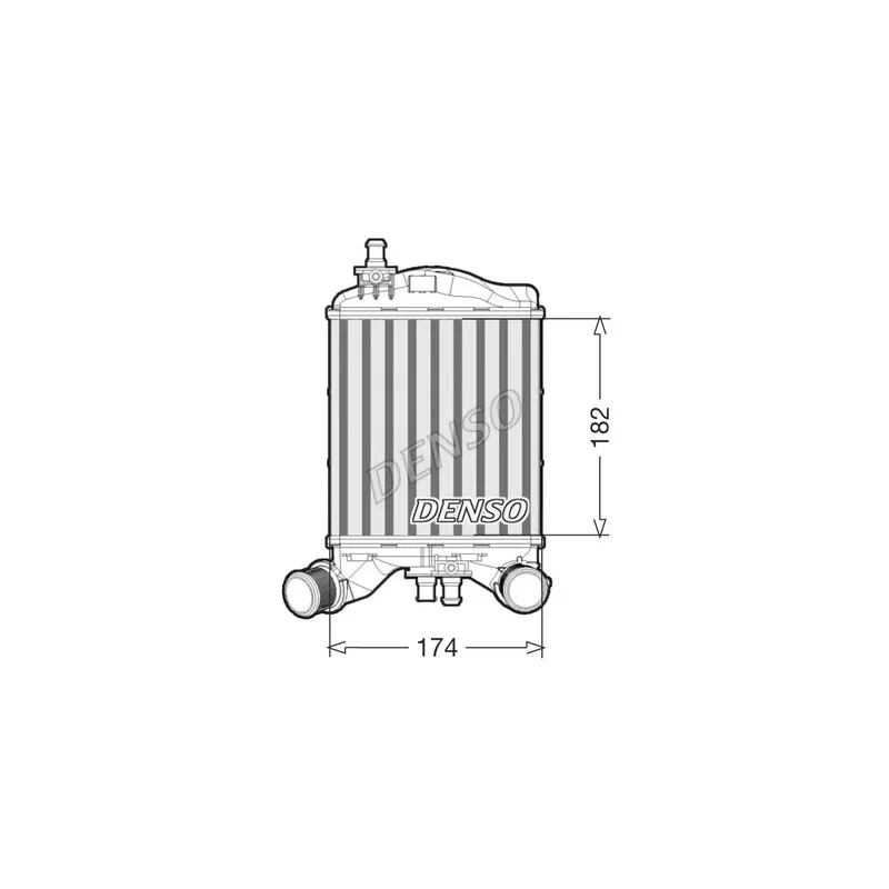 Intercooler, échangeur DENSO DIT09112
