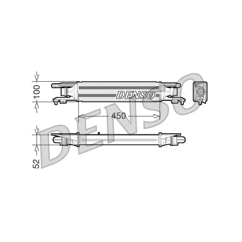Intercooler, échangeur DENSO DIT20001