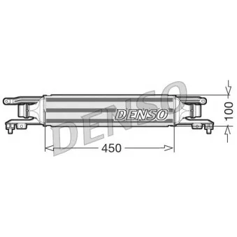 Intercooler, échangeur DENSO DIT20002