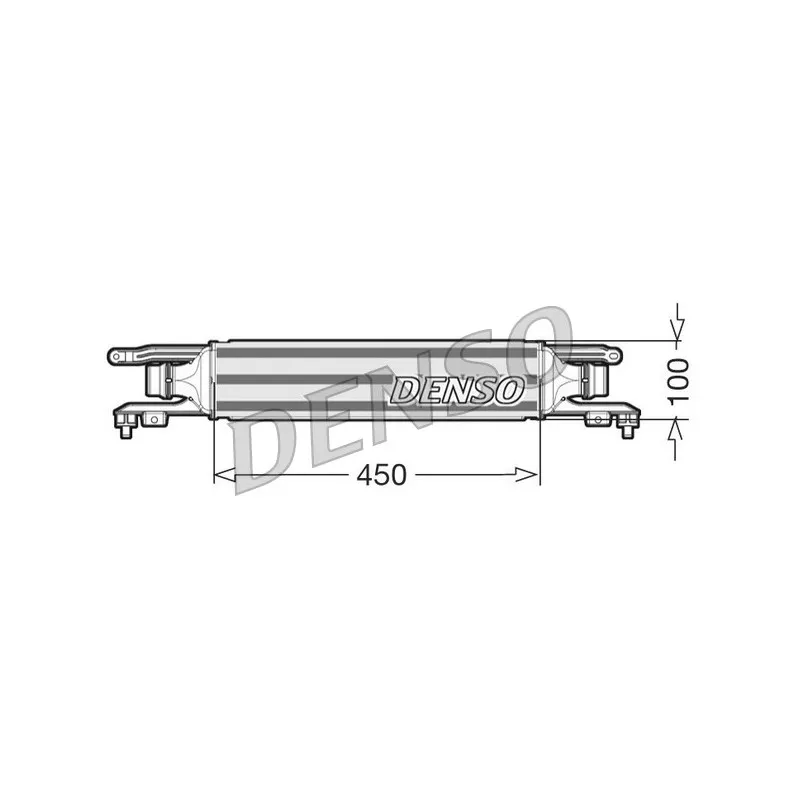 Intercooler, échangeur DENSO DIT20002