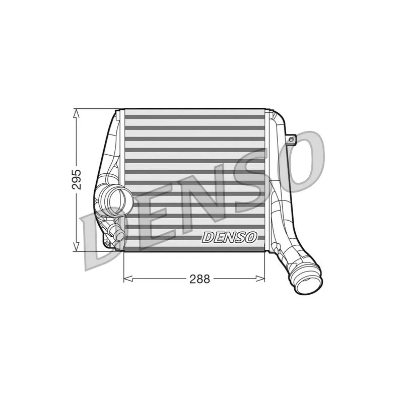 Intercooler, échangeur DENSO DIT28017