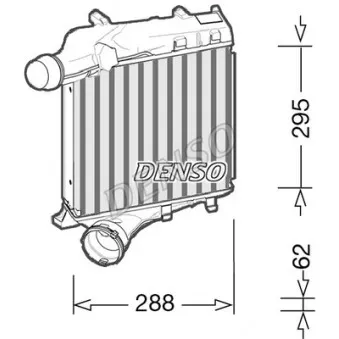 Intercooler, échangeur DENSO