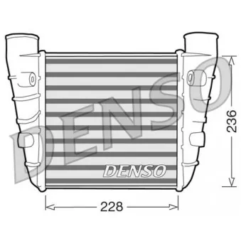 Intercooler, échangeur DENSO DIT99001