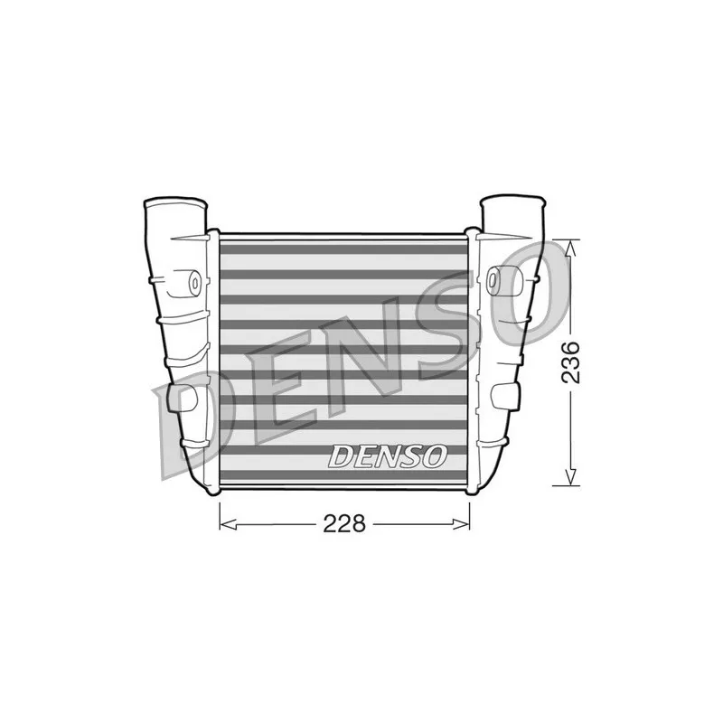 Intercooler, échangeur DENSO DIT99001