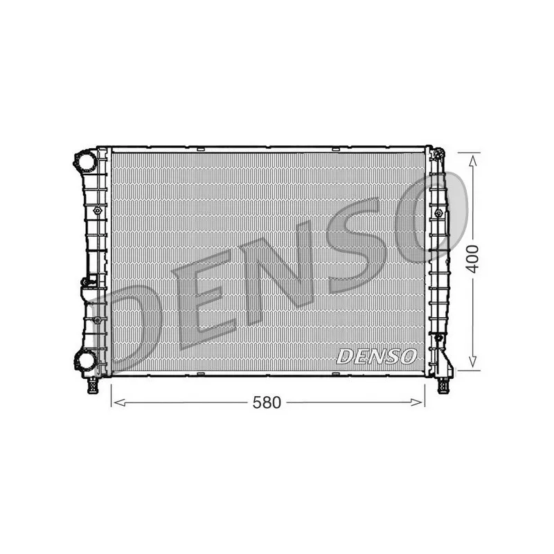 Radiateur, refroidissement du moteur DENSO DRM01002