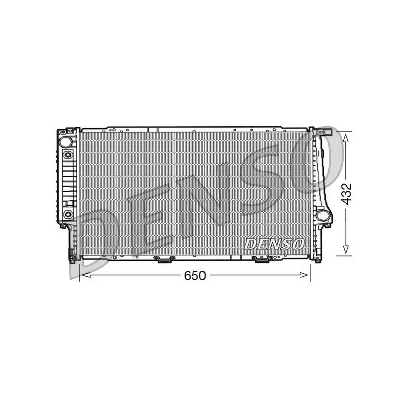 Radiateur, refroidissement du moteur DENSO DRM05062